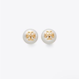 Tory Burch Kira Pearl Stud Earrings